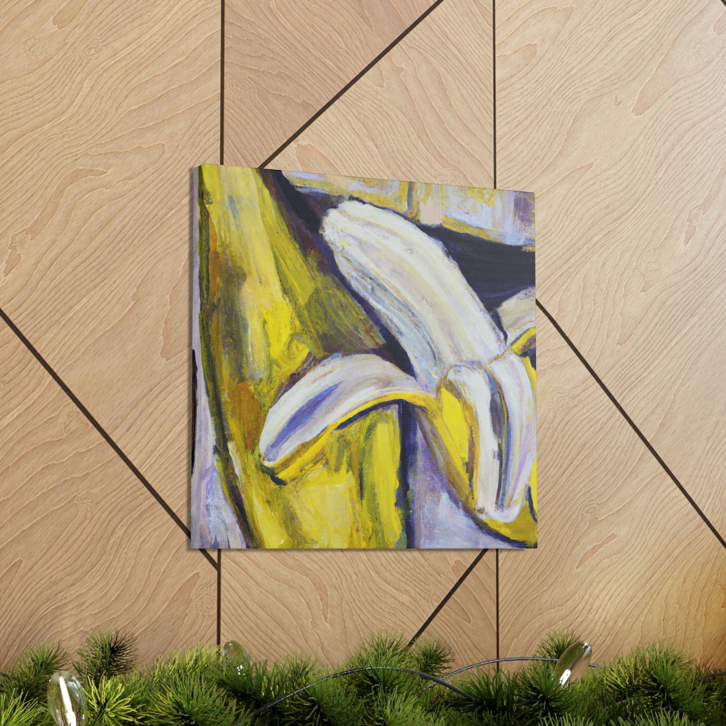 Bananas in Abstraction - Canvas