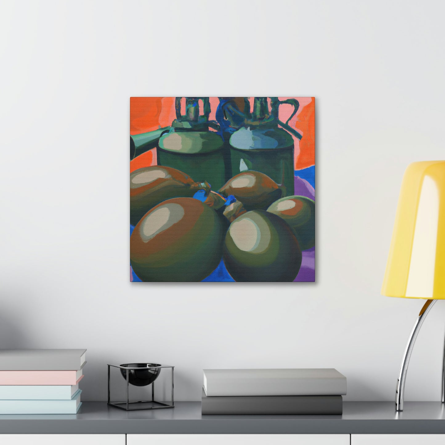 Grenades in Fauvism - Canvas