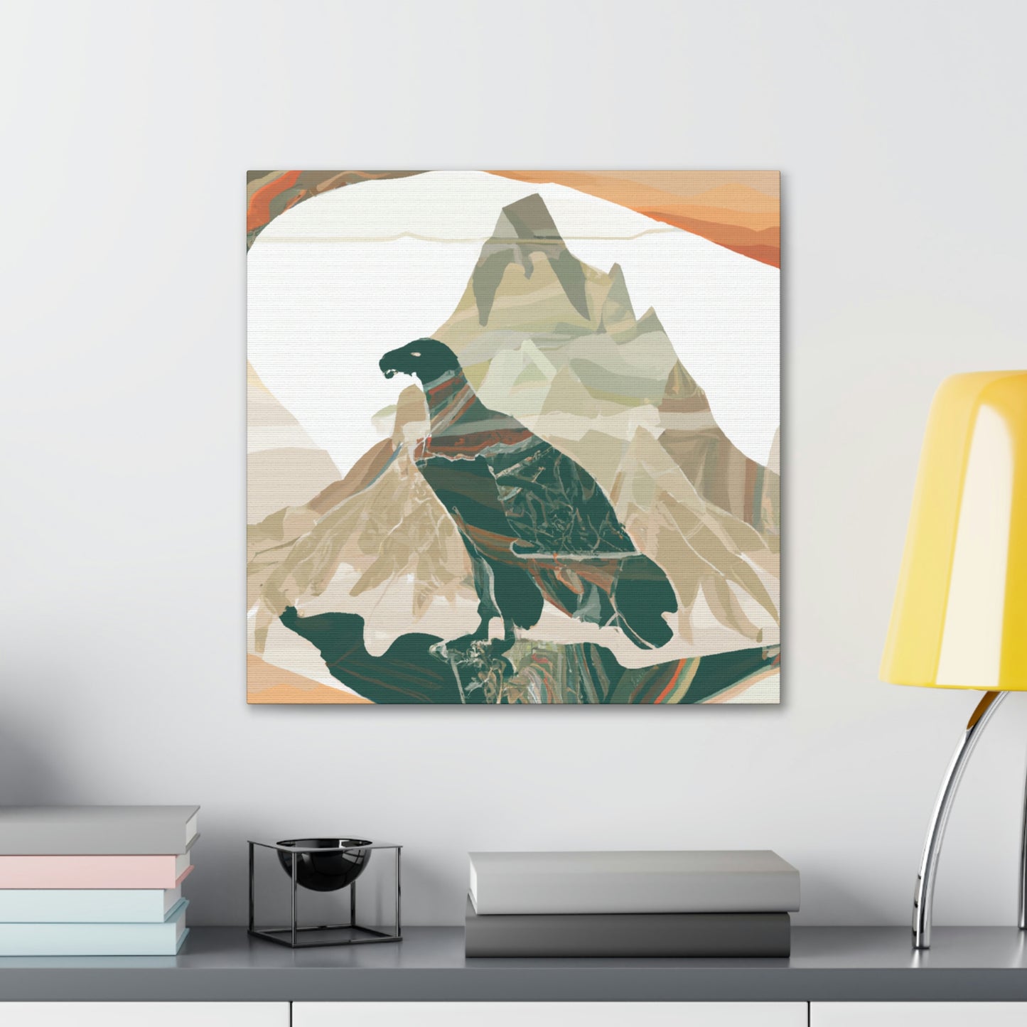 "Condor in Art Deco" - Canvas