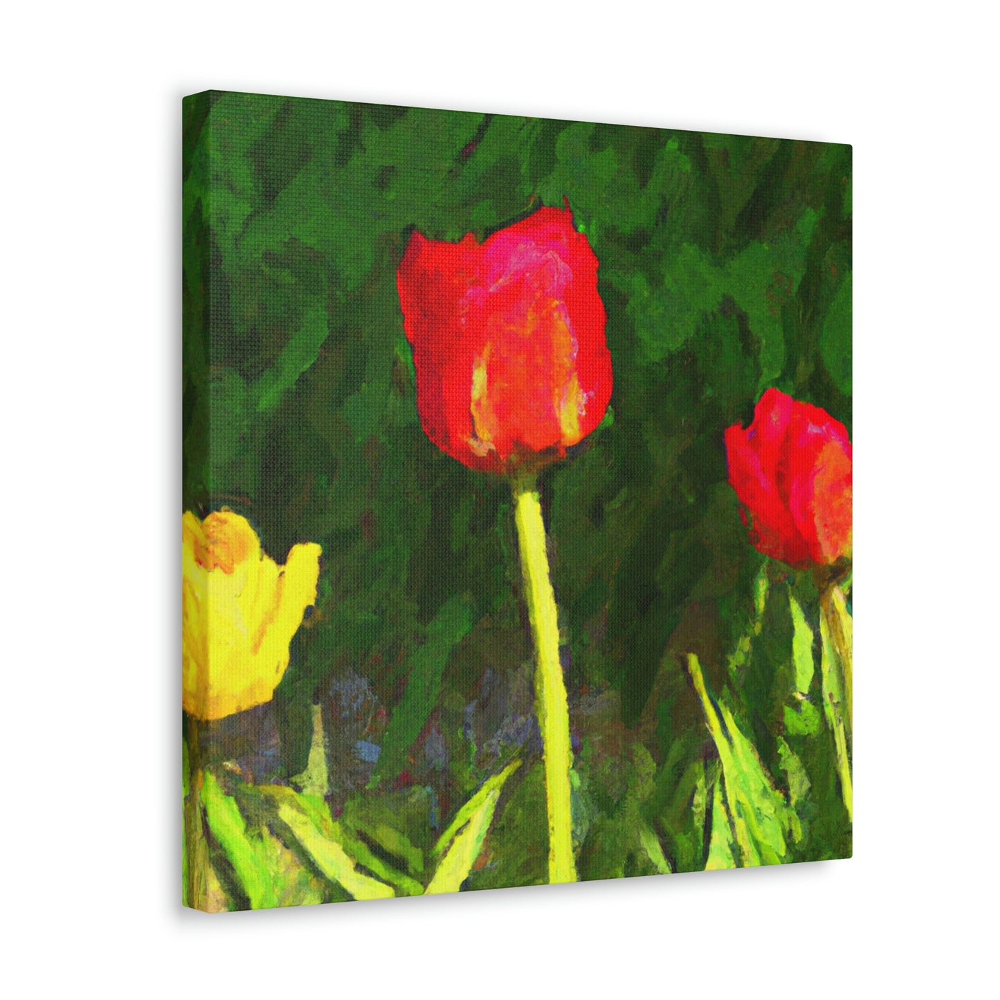 Tulips in Technicolor - Canvas