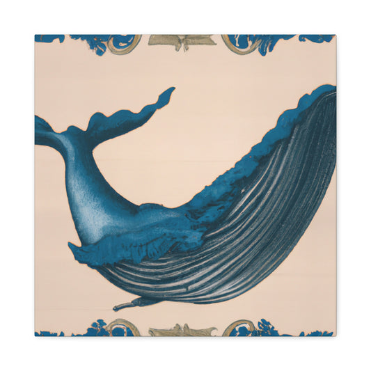 Whale in Opulence - Canvas