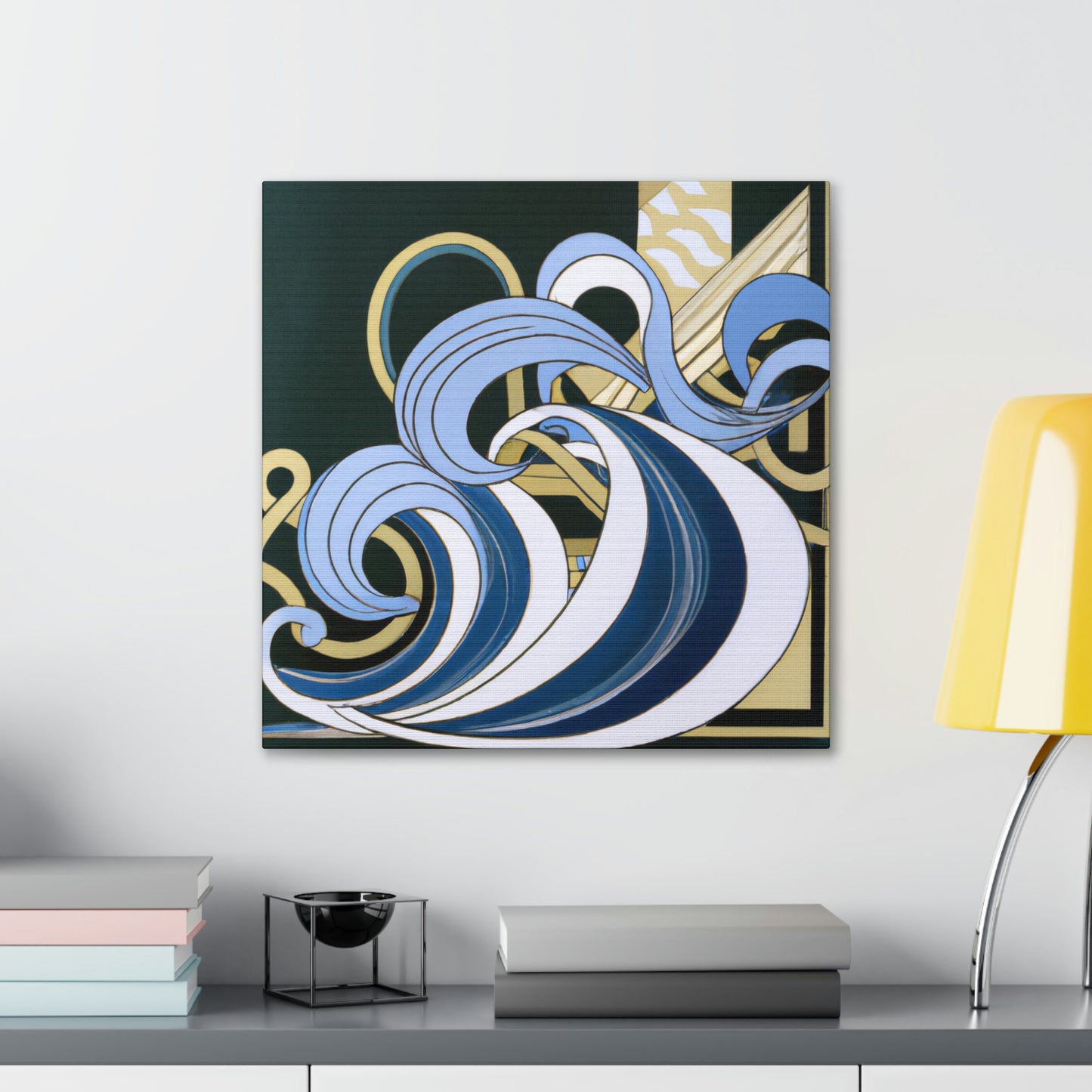 "Oceans of Art Deco" - Canvas