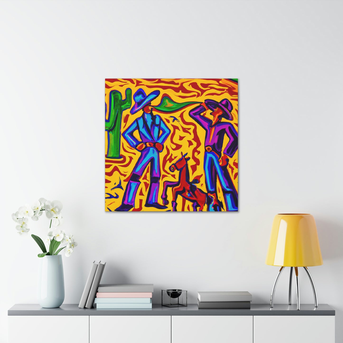 "Branding Iron Fauvism" - Canvas