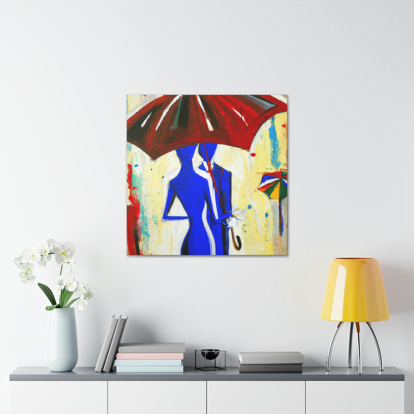 Love Under Rainy Skies - Canvas