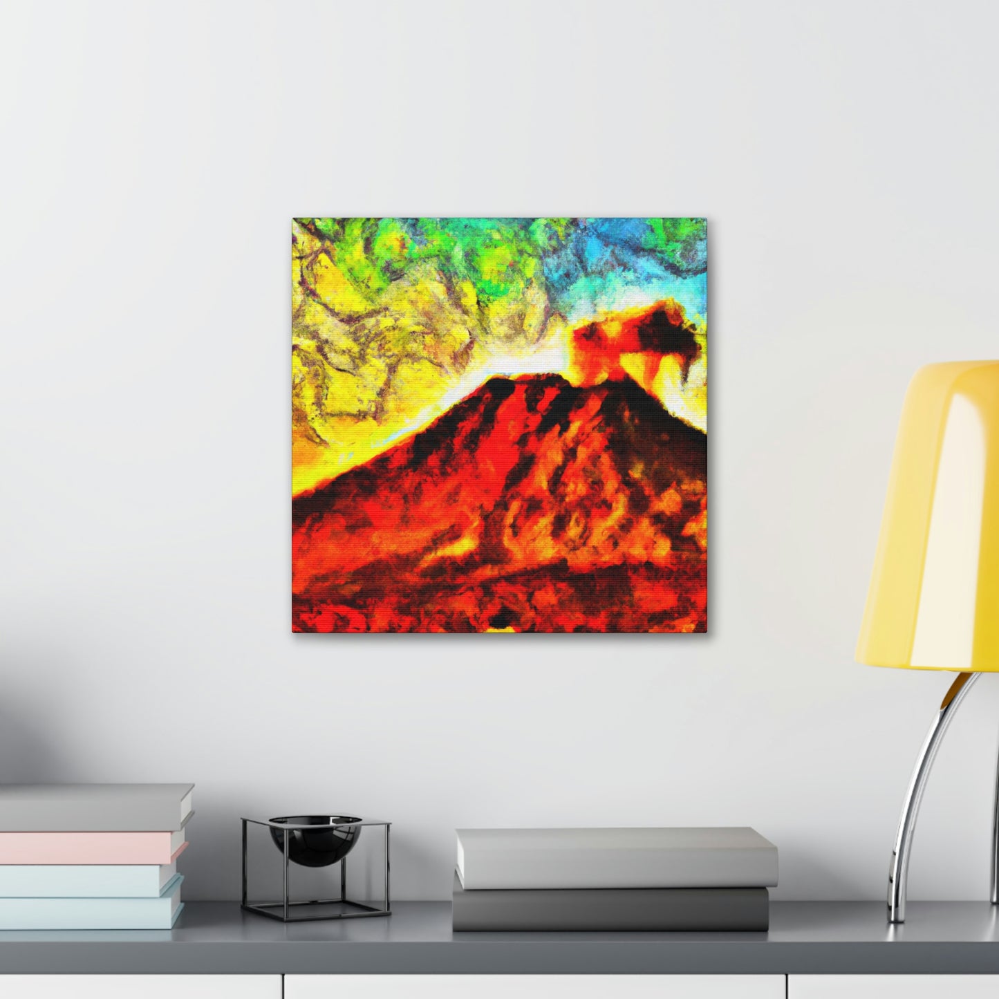 Volcanic Eruption Beauty - Canvas