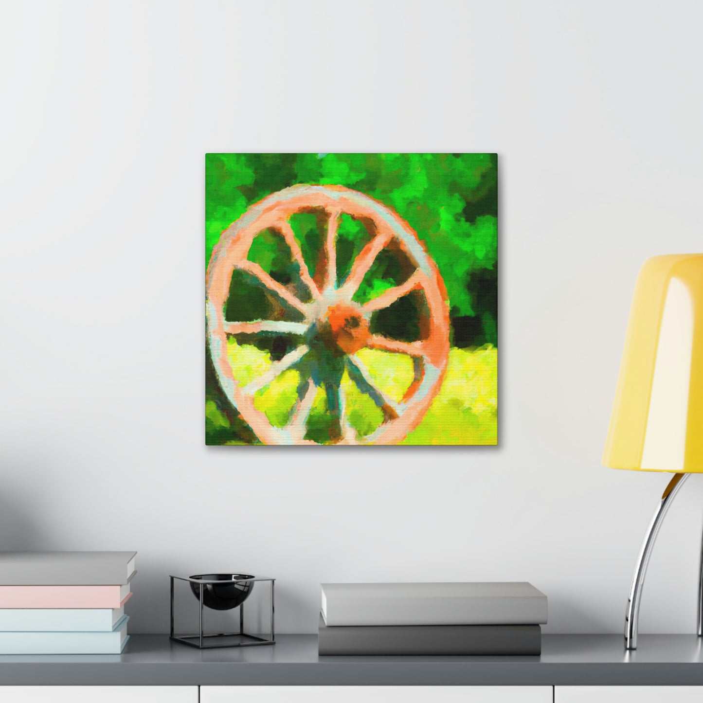 "Wheels of Fortune" - Canvas