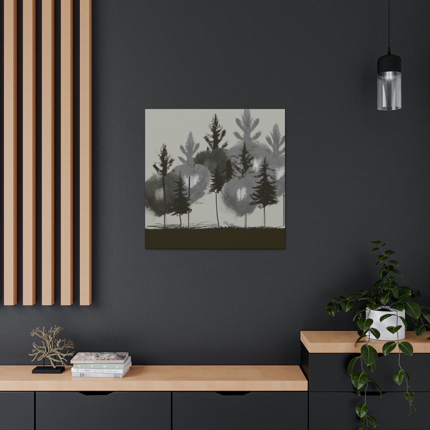 "Spruce Tree Expansion" - Canvas