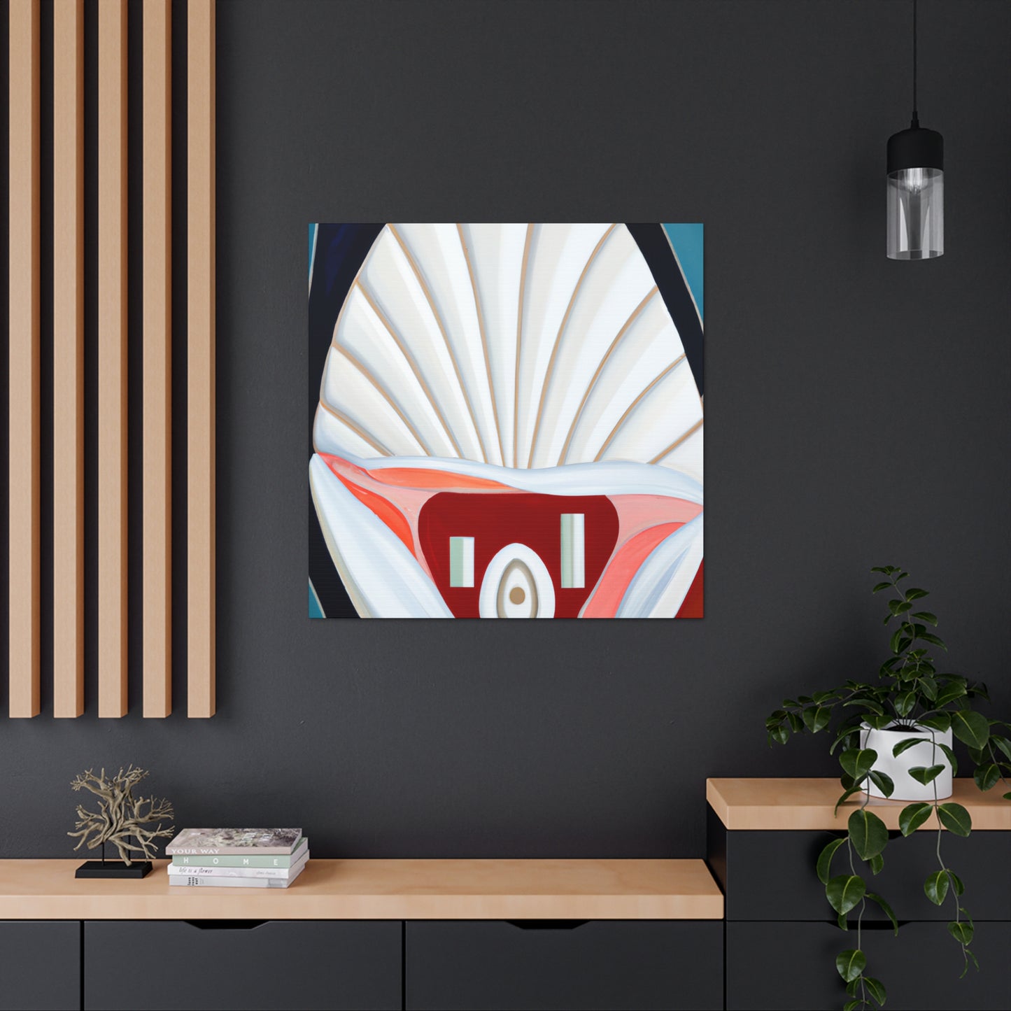 "Muted Grandeur Clam's". - Canvas