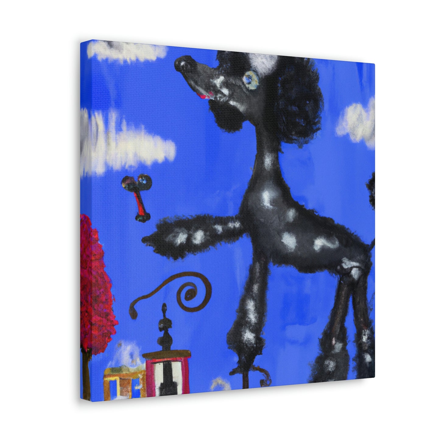 Poodle in Dreamland - Canvas