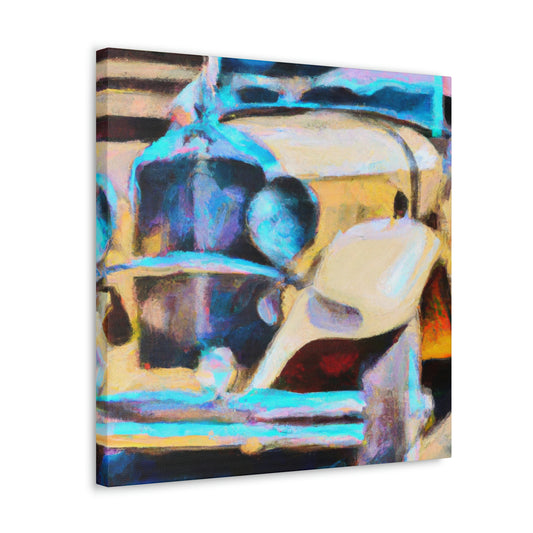 "Classic Car Reflection !" - Canvas