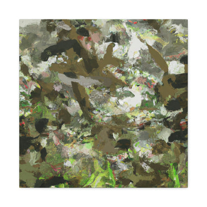 Camouflaged in Abstraction - Canvas