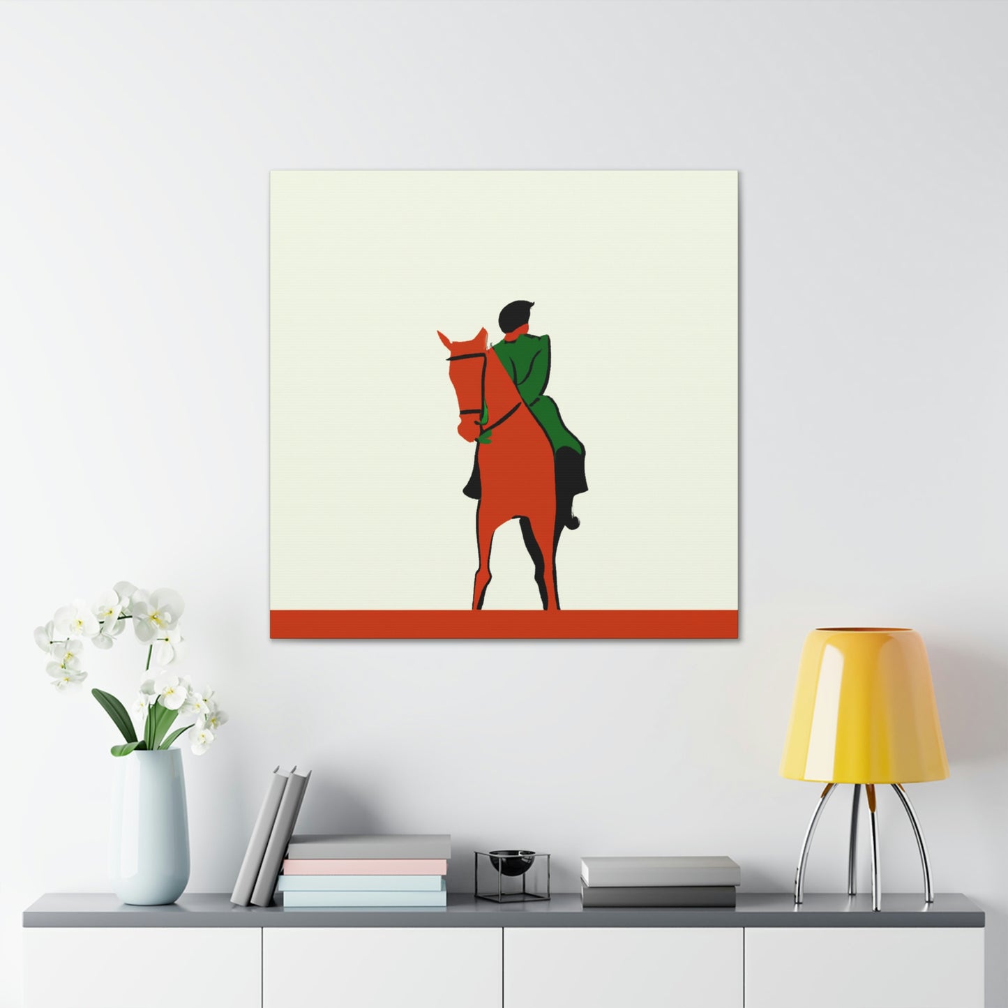 Cavalryman's Minimalism - Canvas