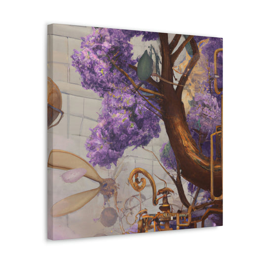 Lilac's Steampunk Dream - Canvas