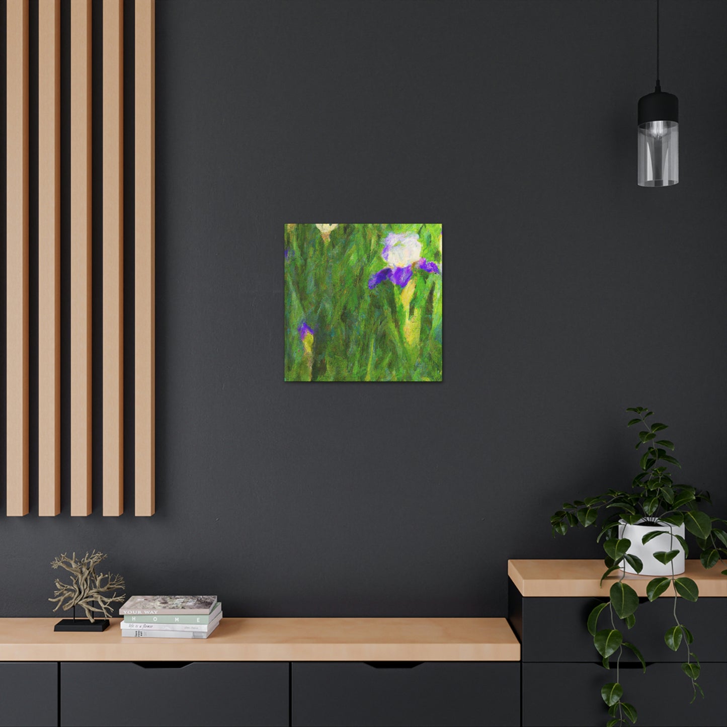 Iris in Majesty. - Canvas