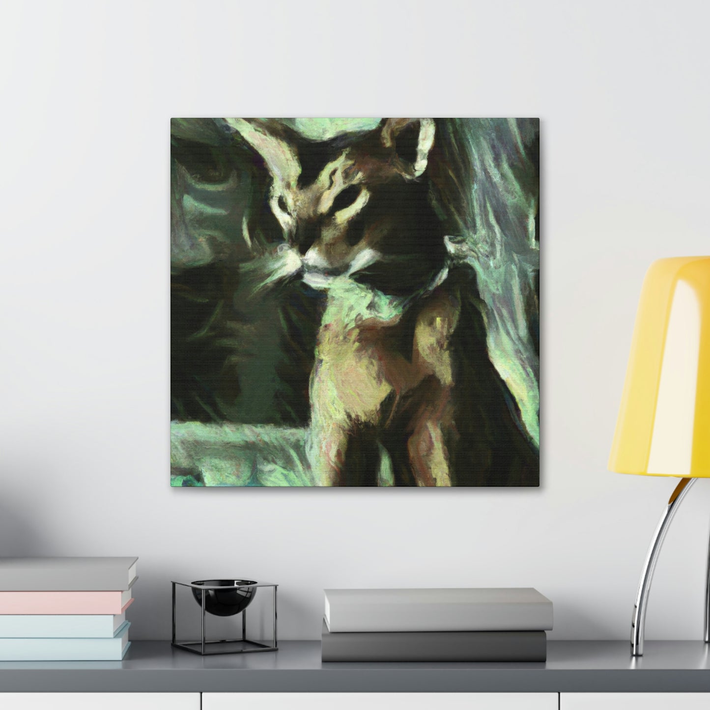 "Abyssinian in Expressionism" - Canvas