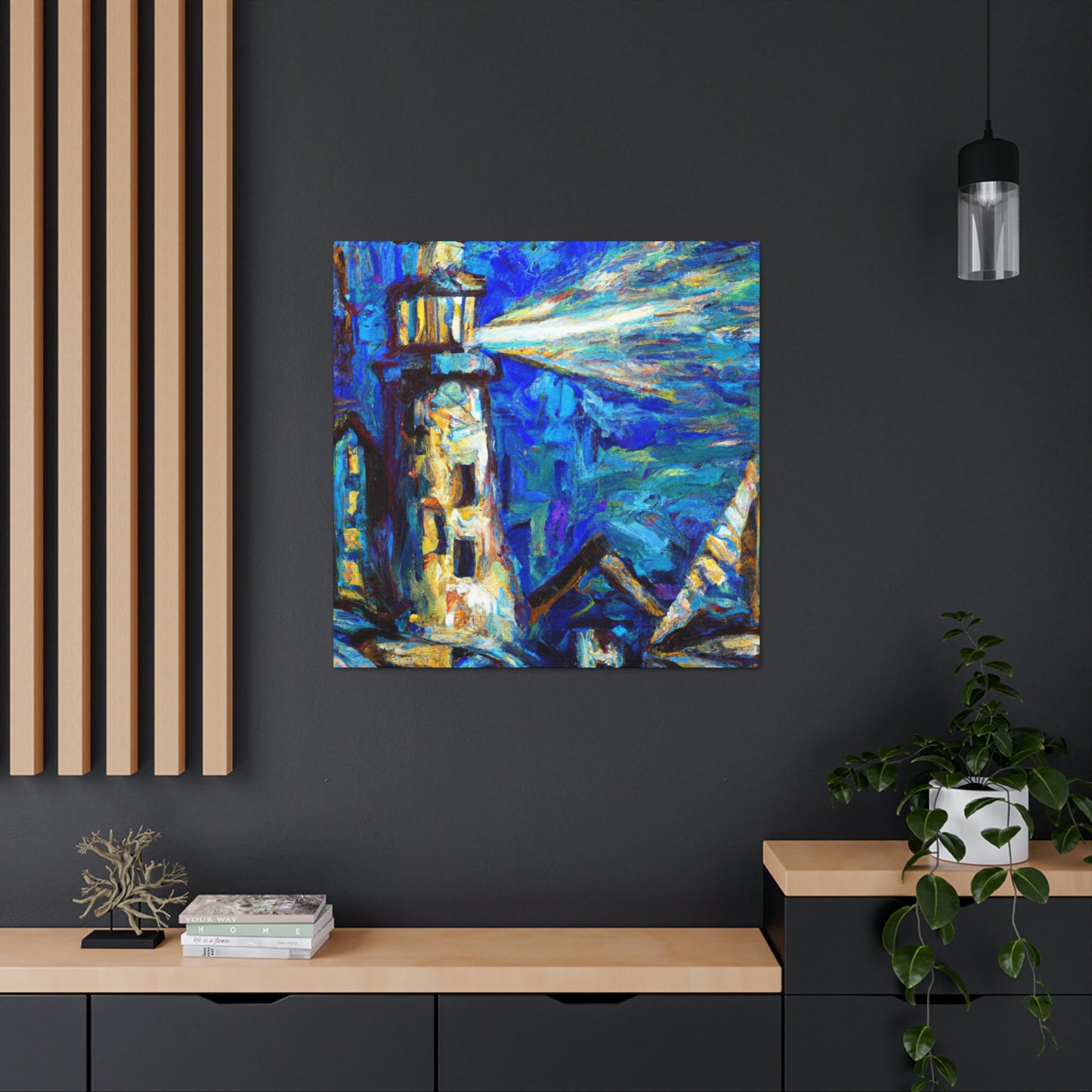 Lighthouse of Solitude - Canvas