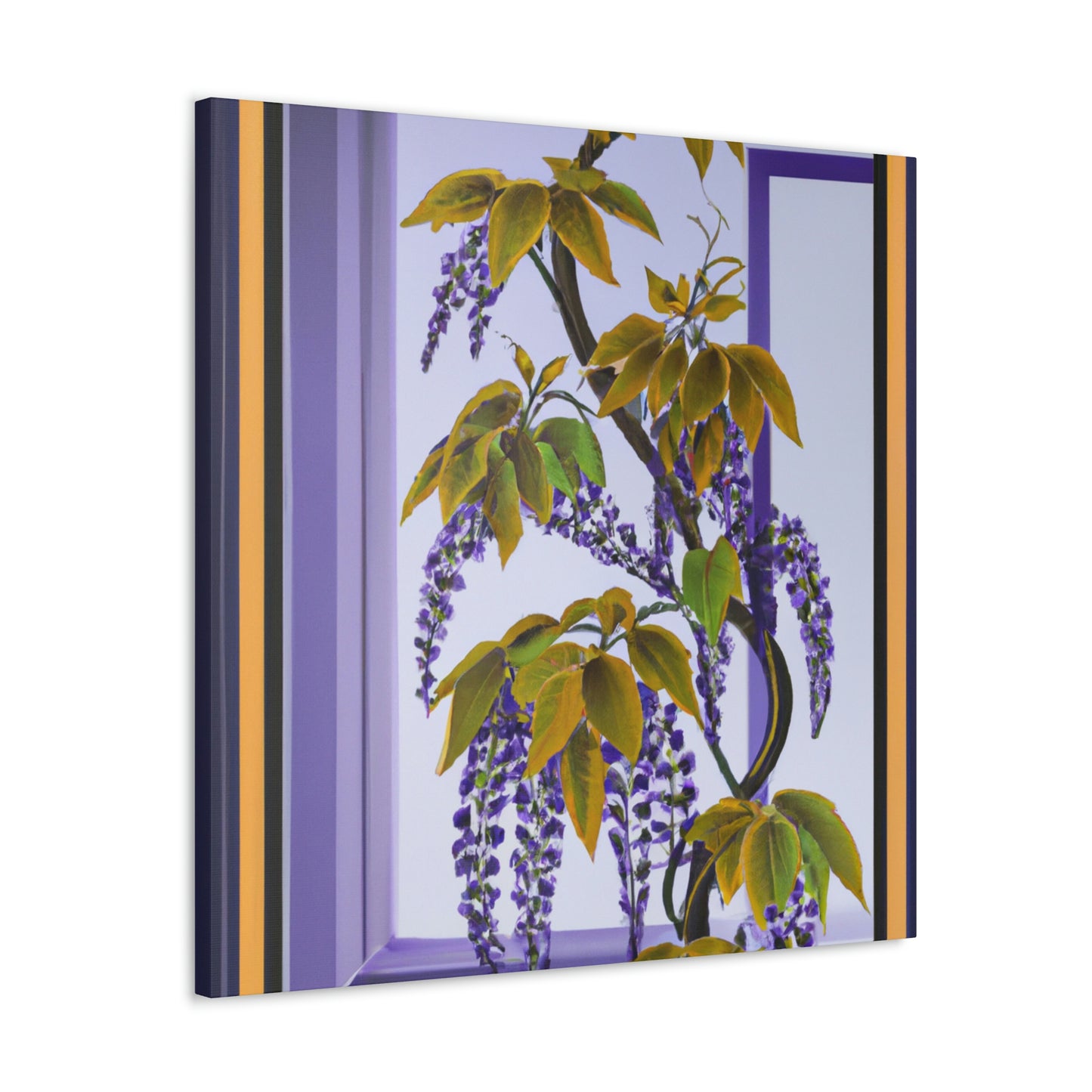 "Wisteria Illusion Splendor" - Canvas