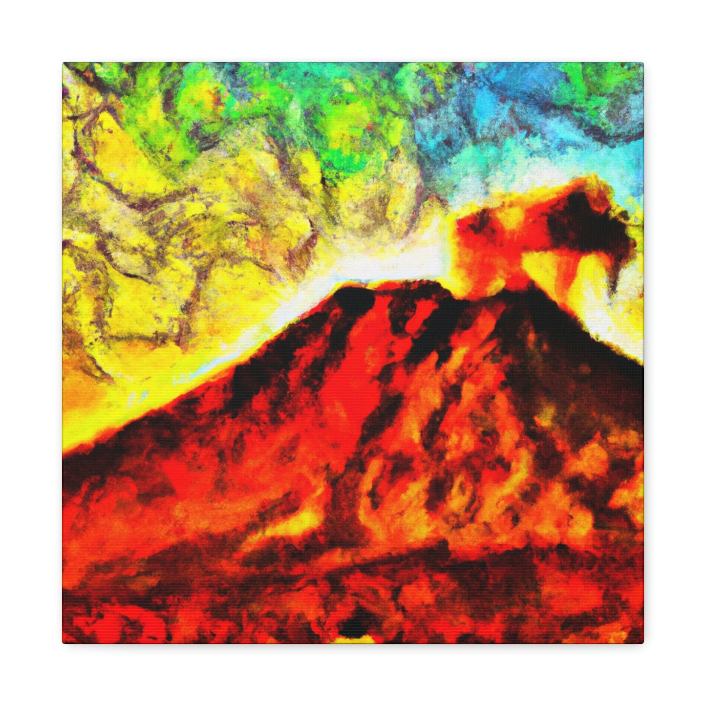 Volcanic Eruption Beauty - Canvas