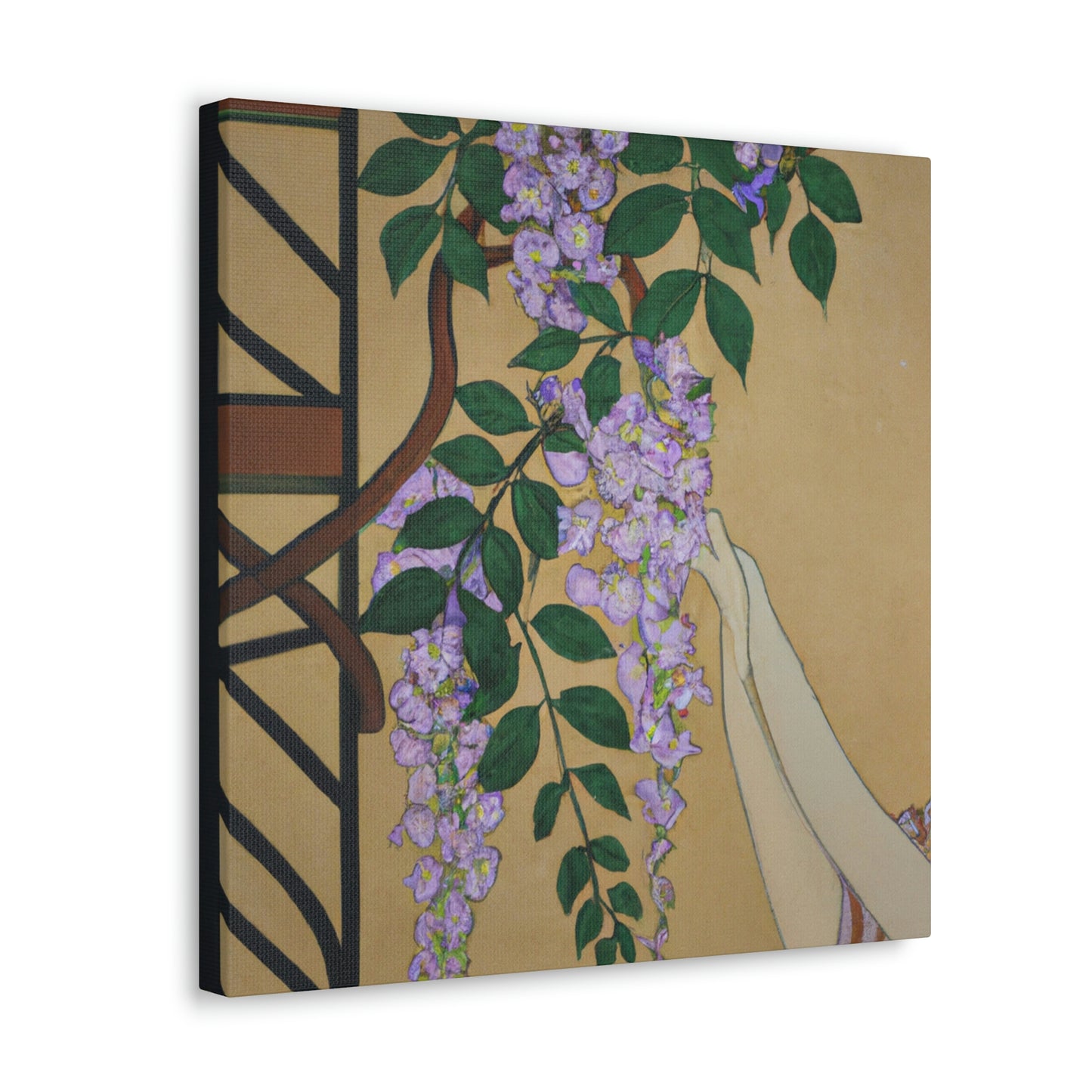 "Wisteria's Lavish Luster" - Canvas