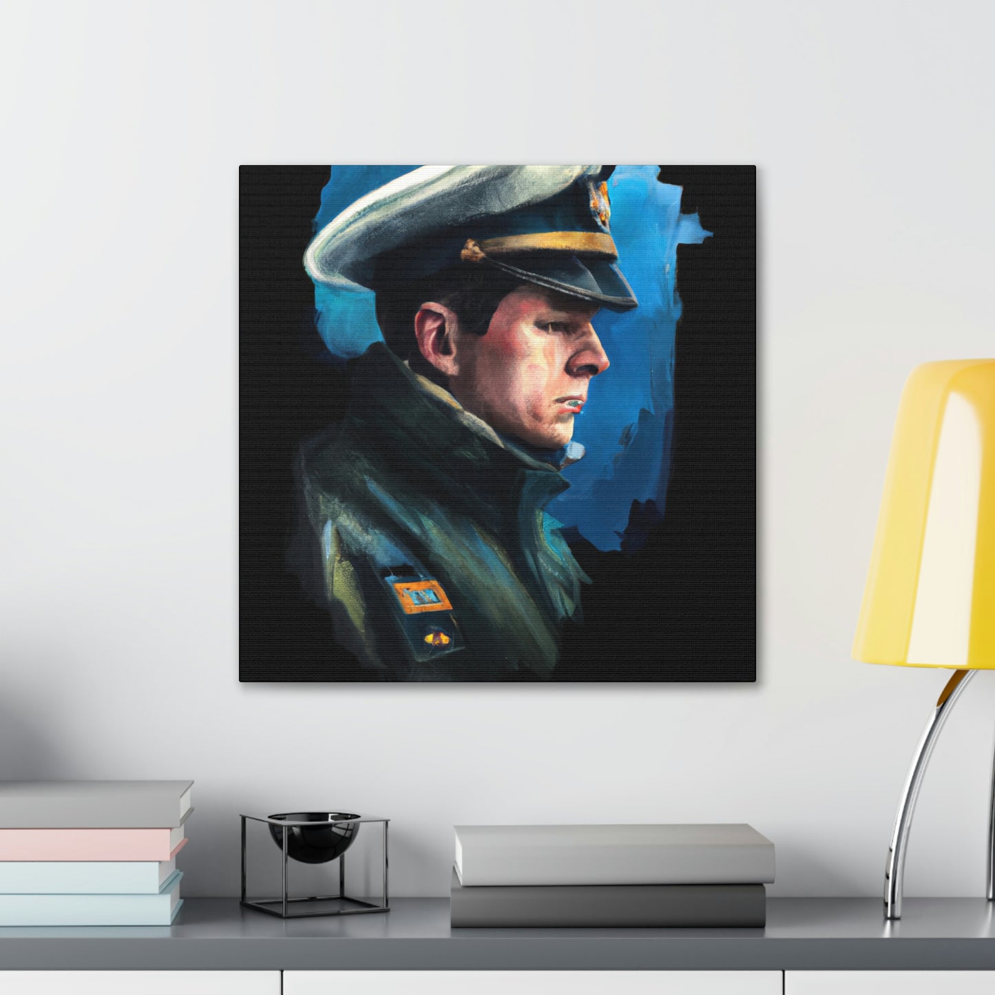 "Glorious Naval Aviator" - Canvas