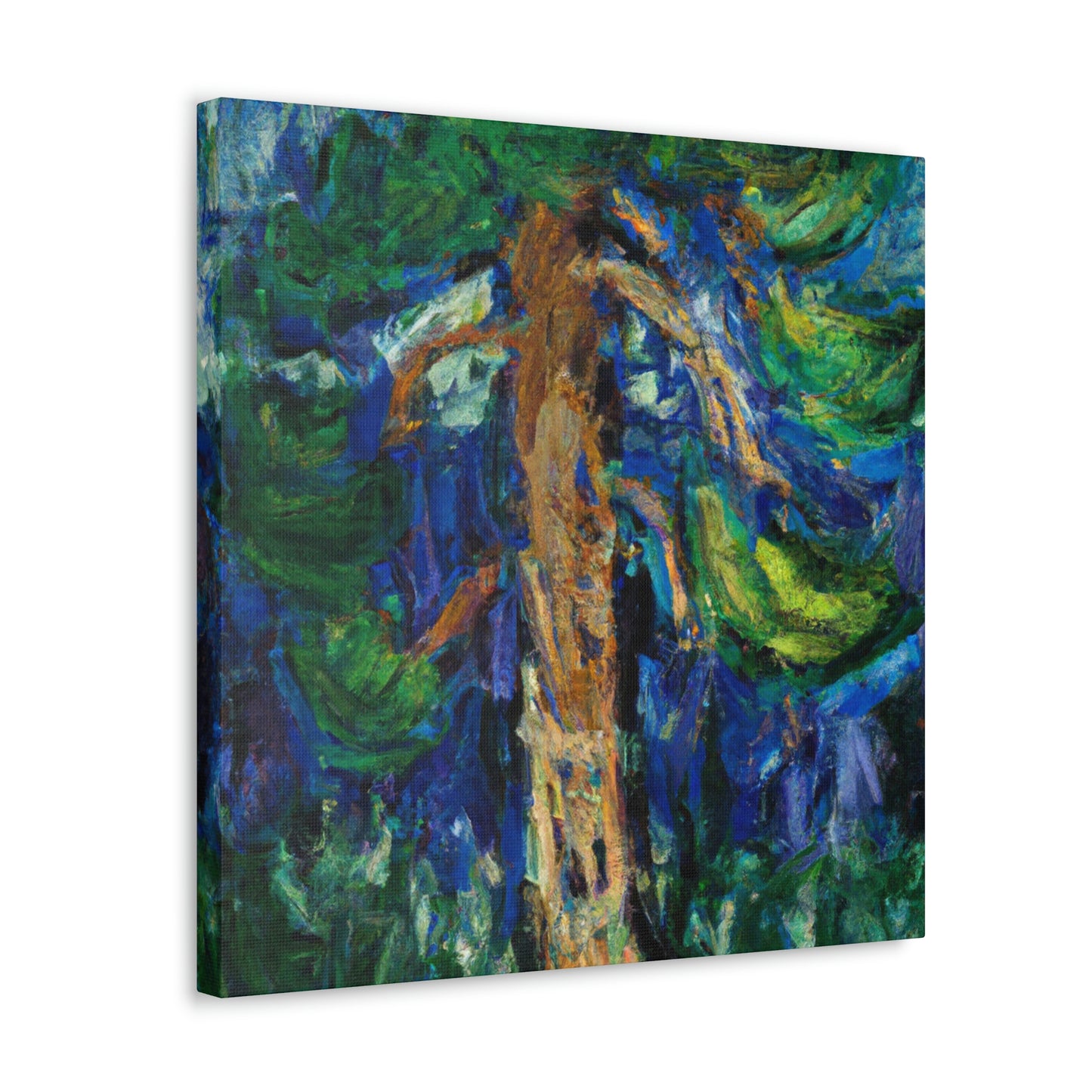 "Pine Tree Lyrical Magic" - Canvas