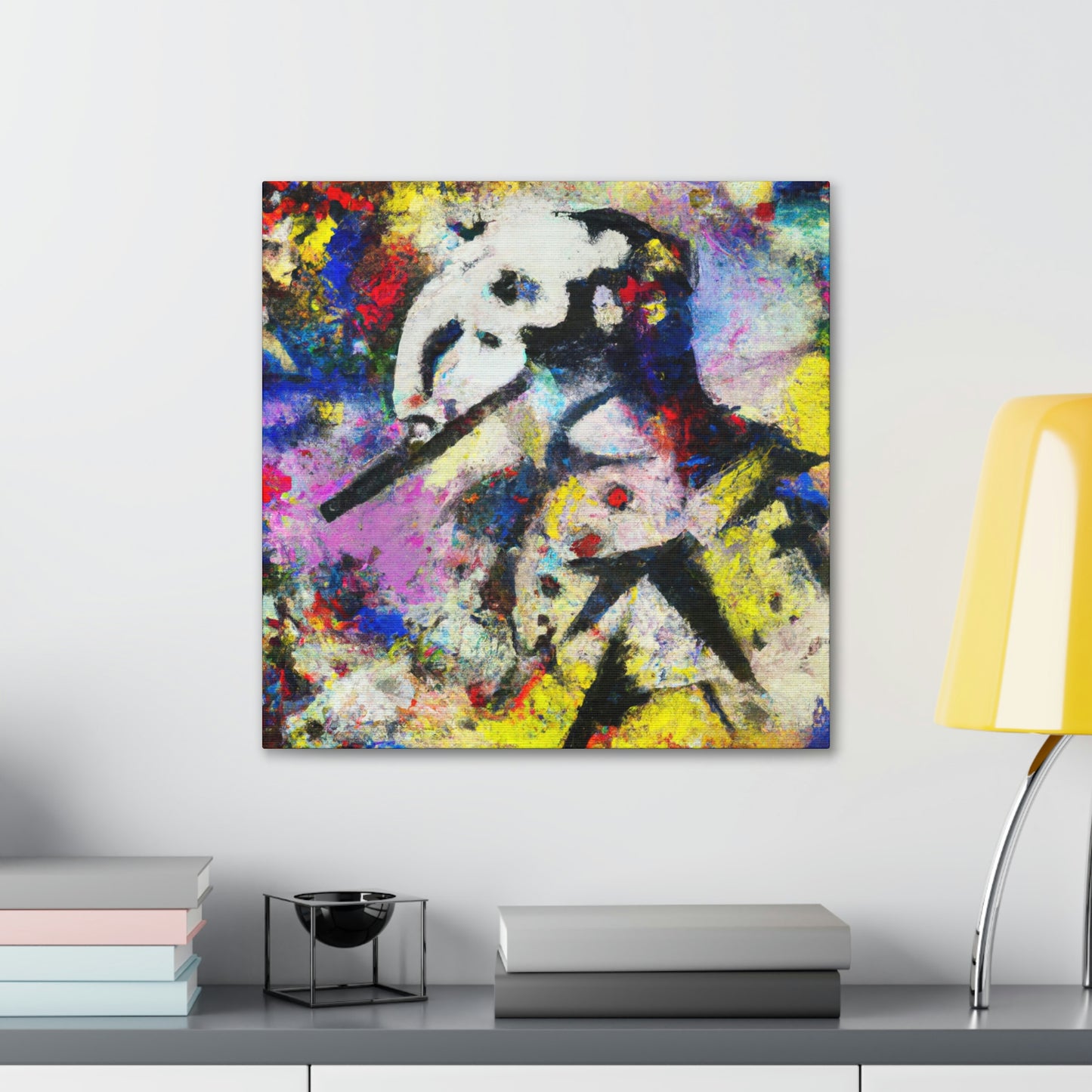 "Aviator in Flight Icon" - Canvas