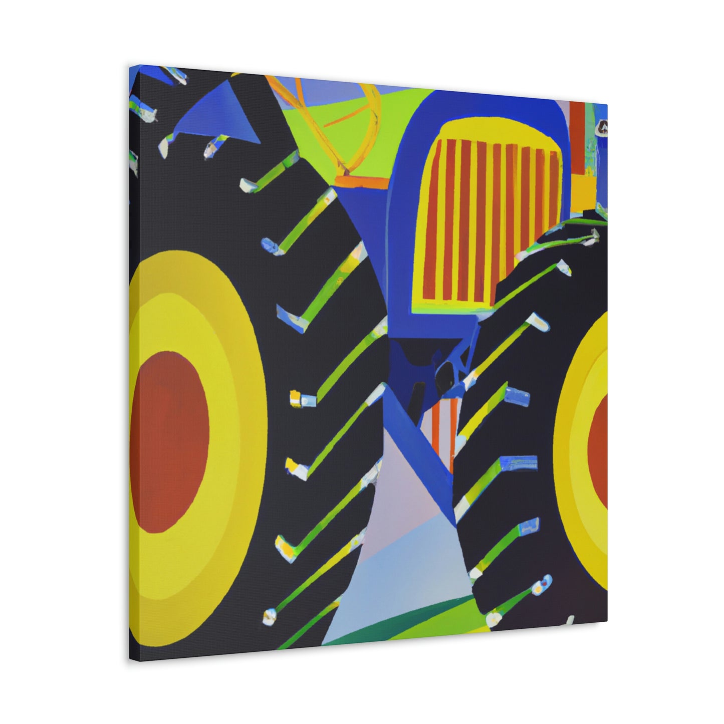 Tractor Tire Classic Deco - Canvas