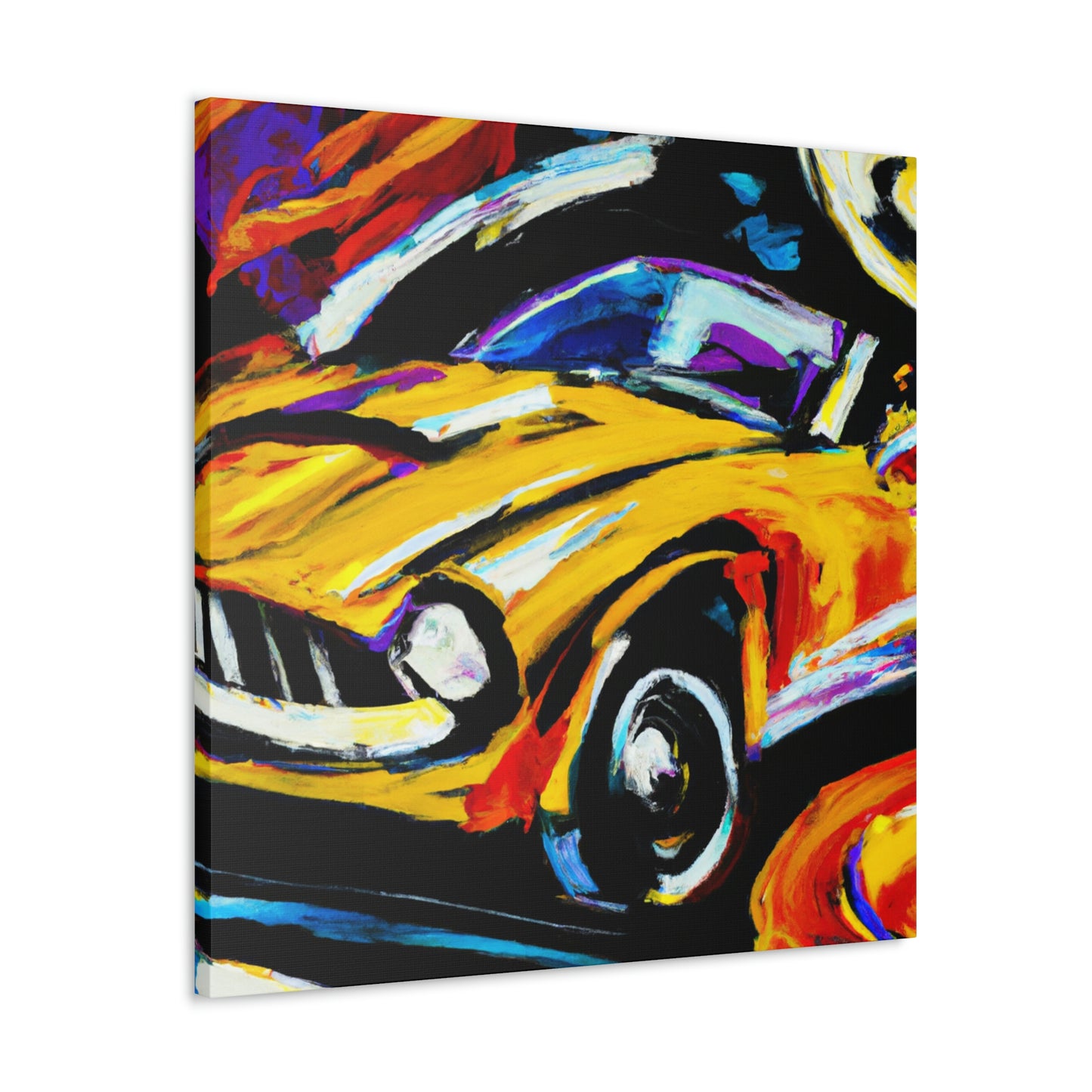 "Classic Automobile Dreaming" - Canvas