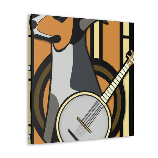 "Banjo of Swingtime" - Canvas