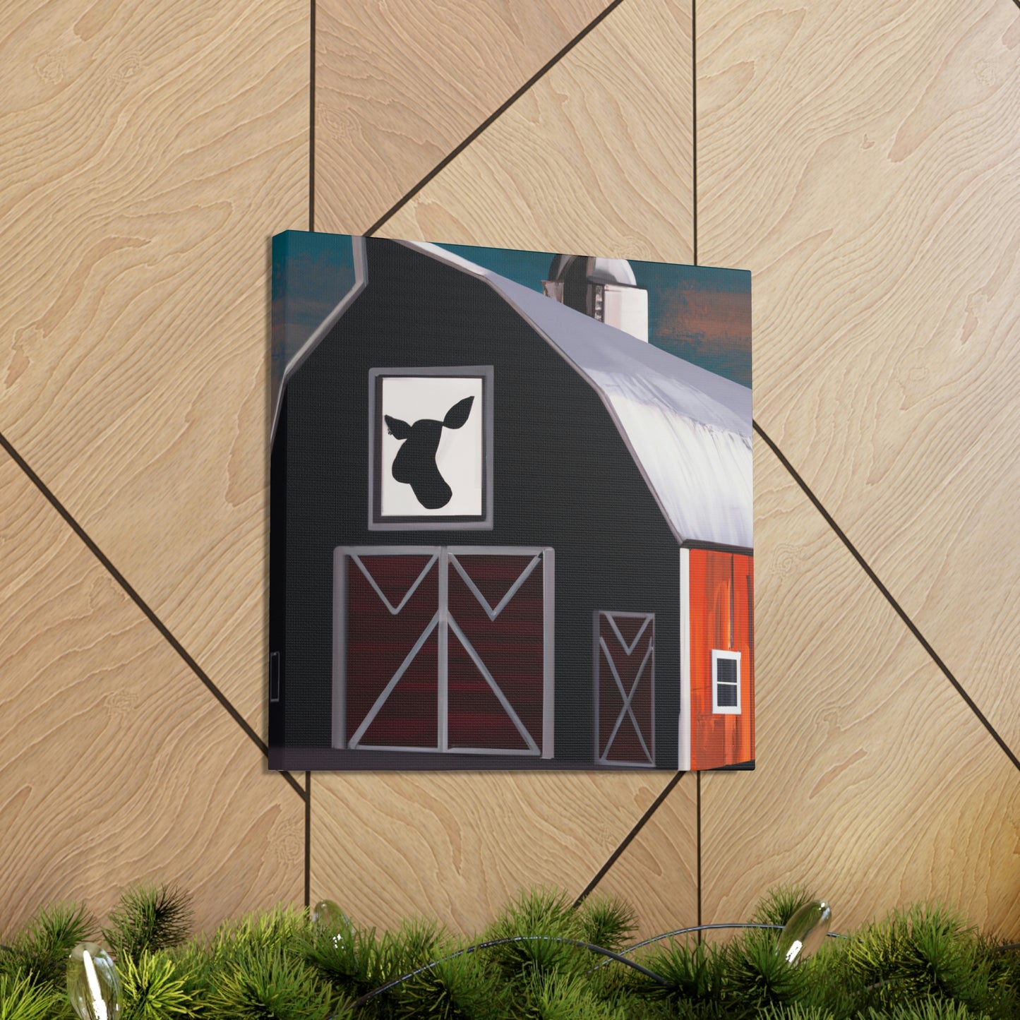 "Barn of Deco Dreams" - Canvas