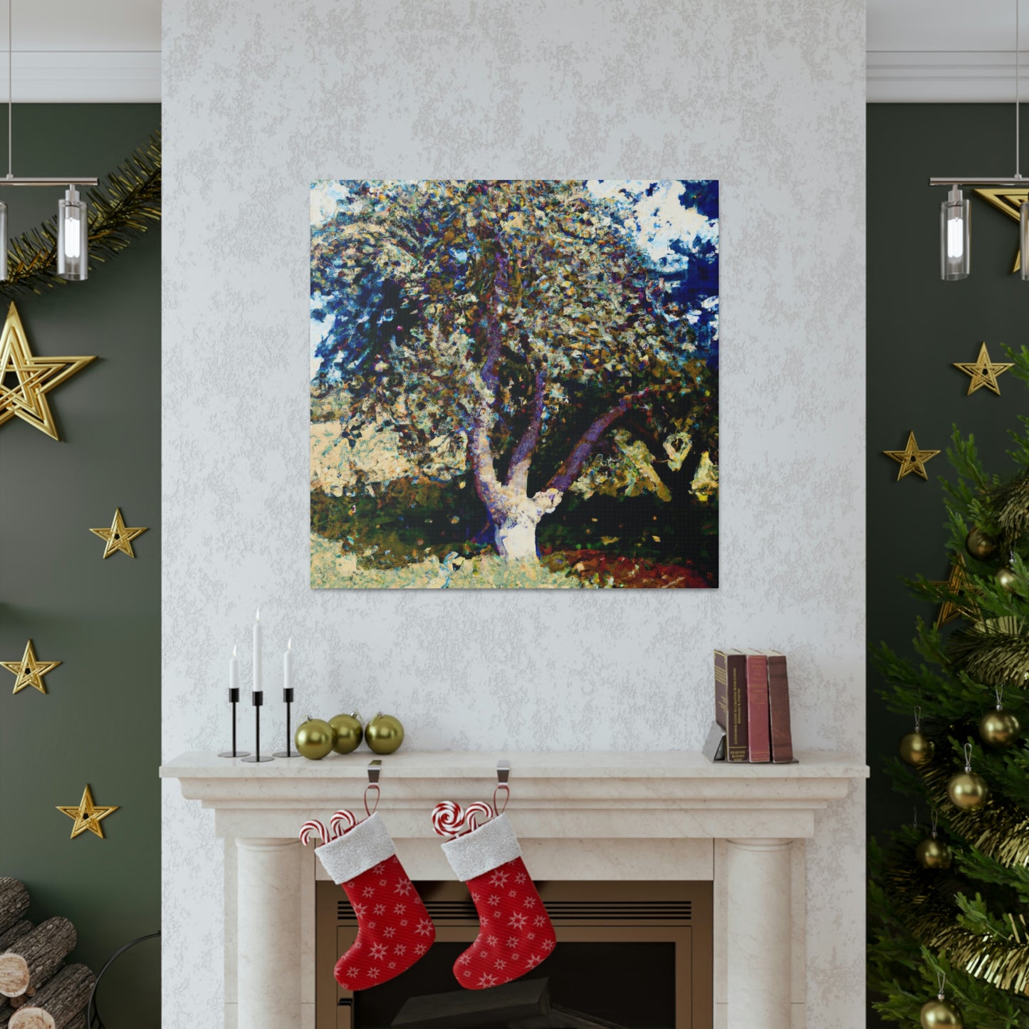 Apple Tree Abundance - Canvas