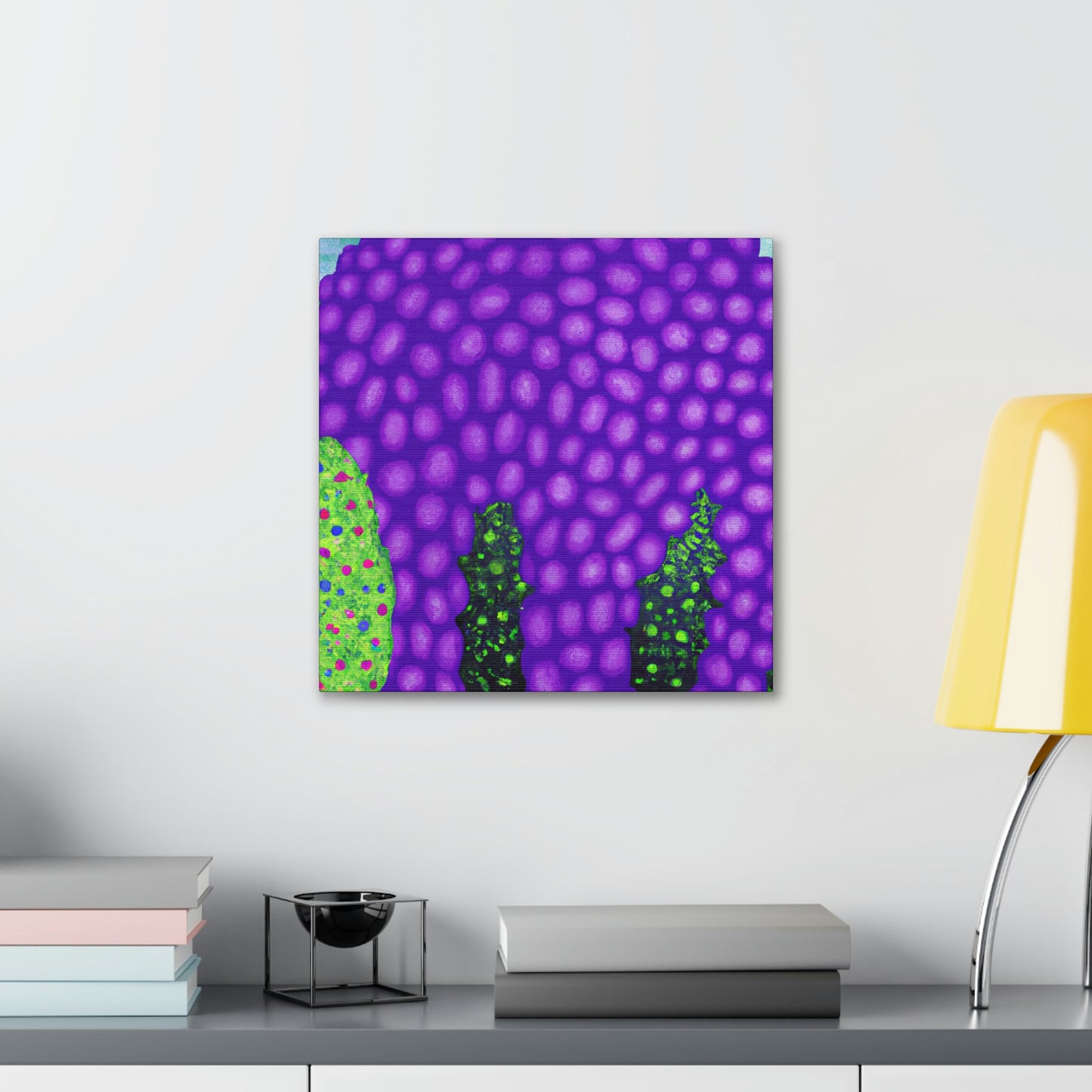 "Wisteria in Abstraction" - Canvas