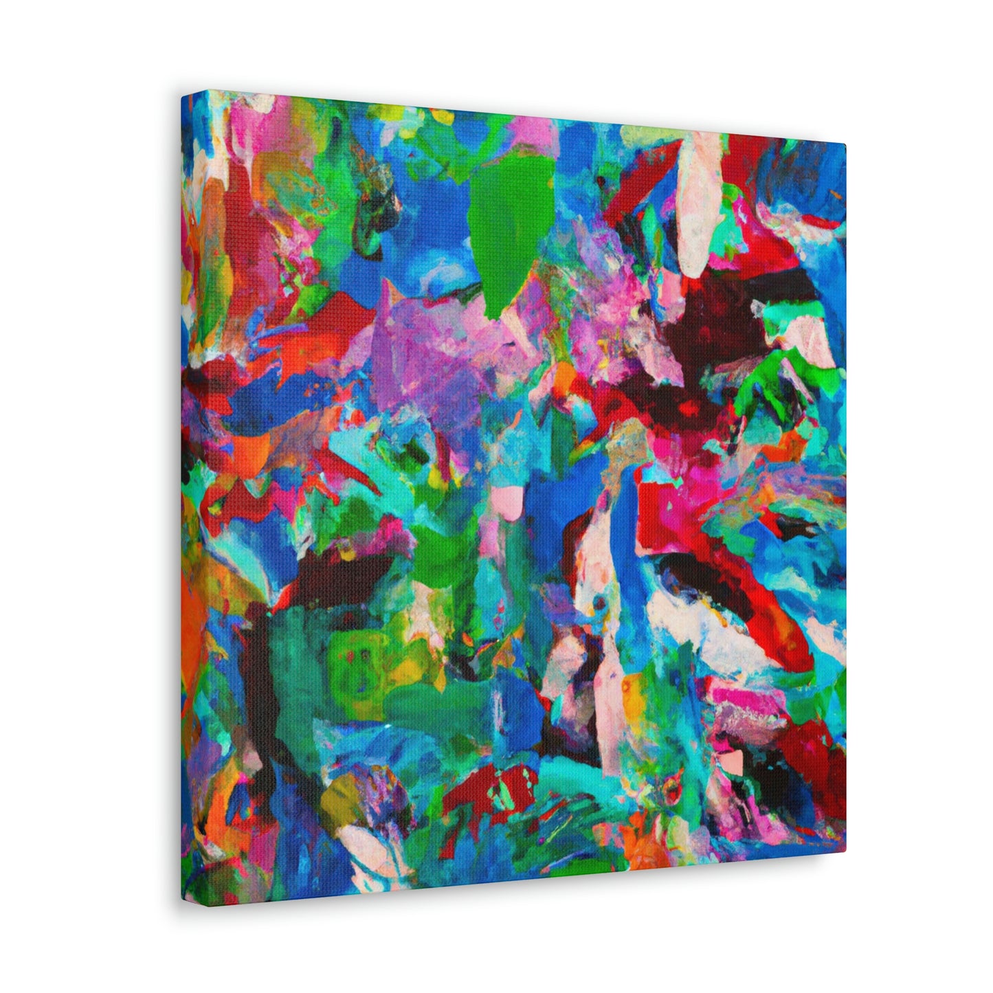 Vividly Plumaged Birds - Canvas