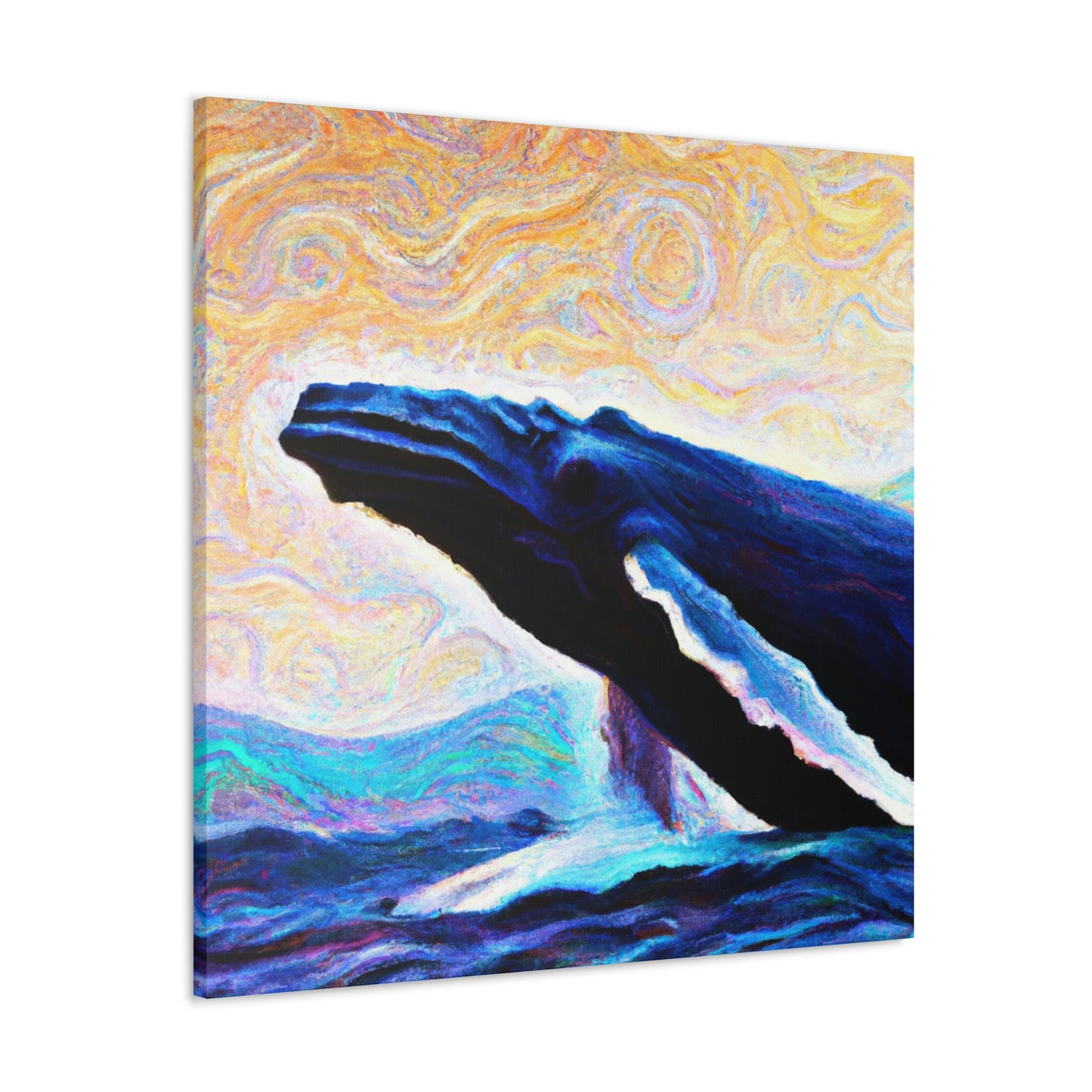 "Humpback Whale Enchantment" - Canvas