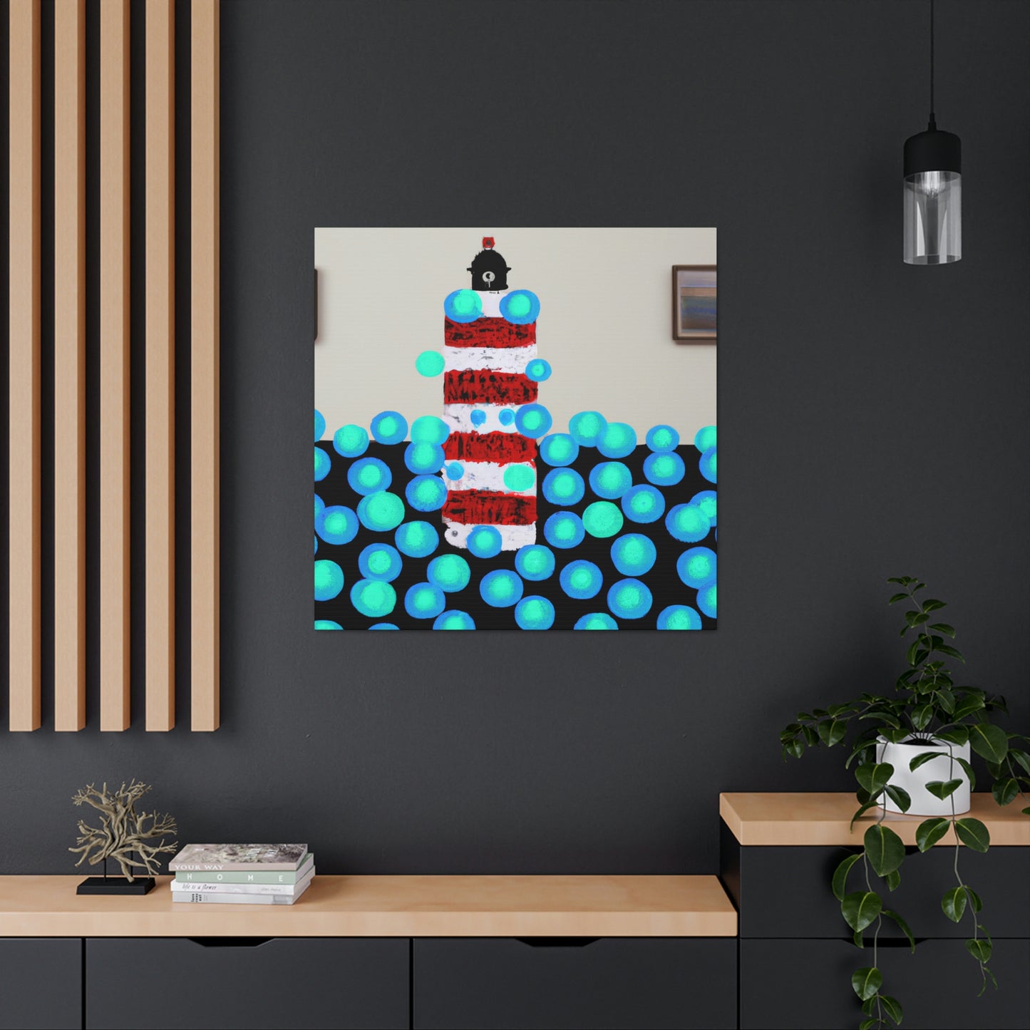 "Lighthouse of Simplicity" - Canvas