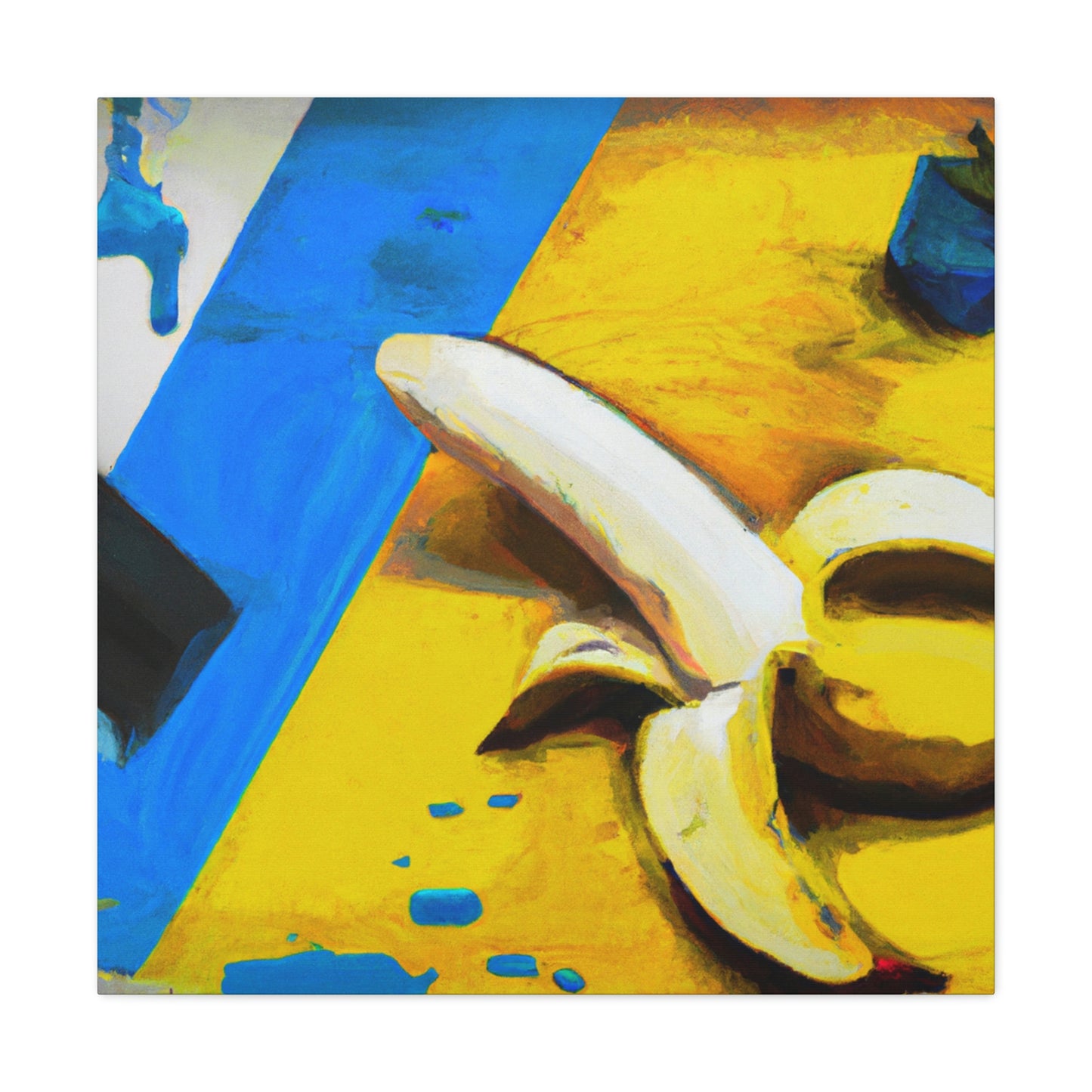 Bananas As Titans. - Canvas