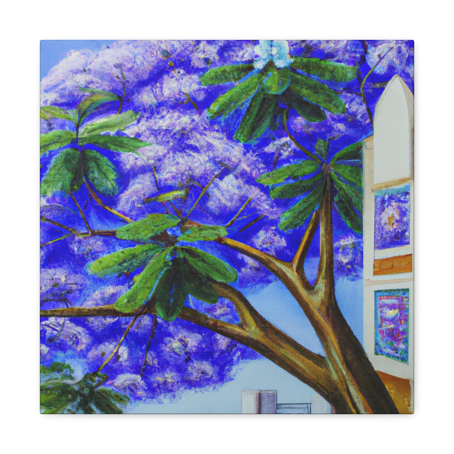 Jacaranda's Bell Jar - Canvas