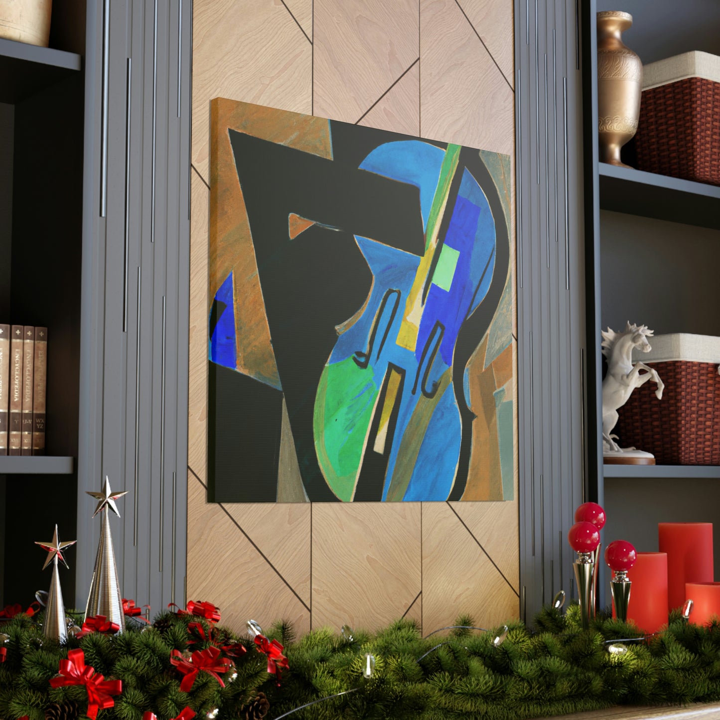 Vibrant Violin Symphony - Canvas