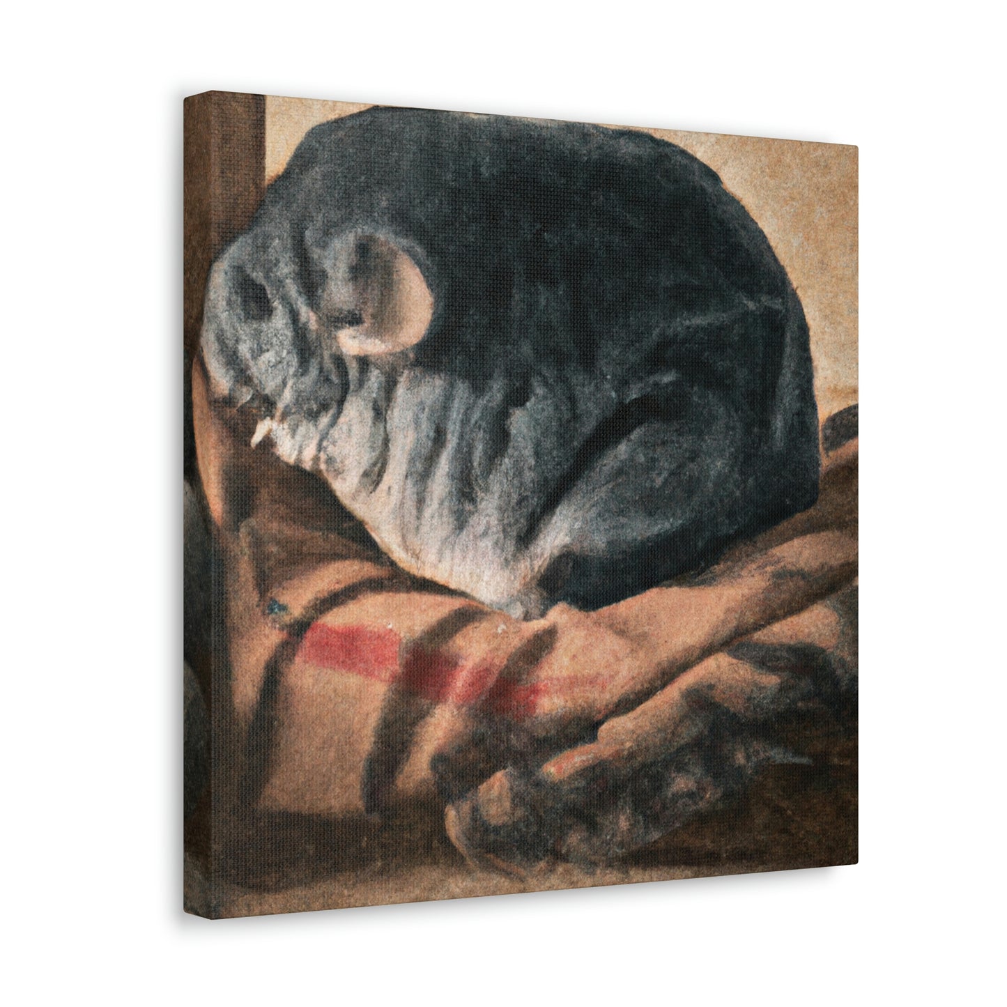 "Chinchilla in Dreamscapes" - Canvas