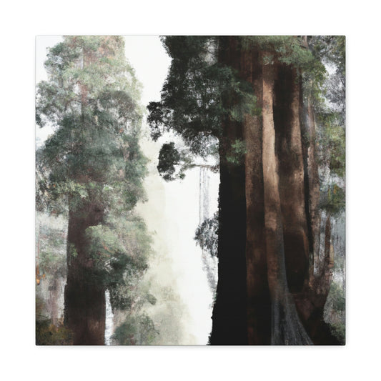 Giant Sequoia Reflection - Canvas