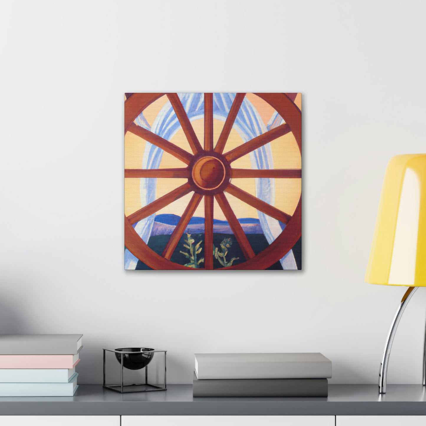 "Wheel of Timelessness" - Canvas