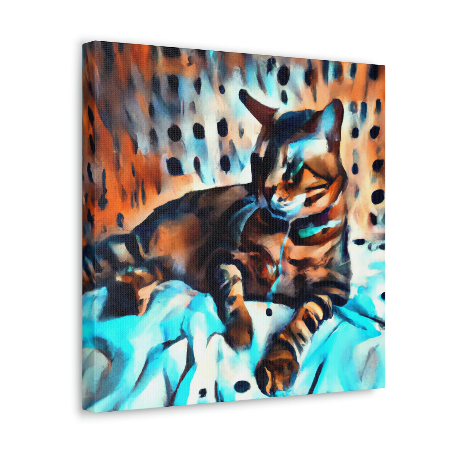 "Bengal in Abstraction" - Canvas