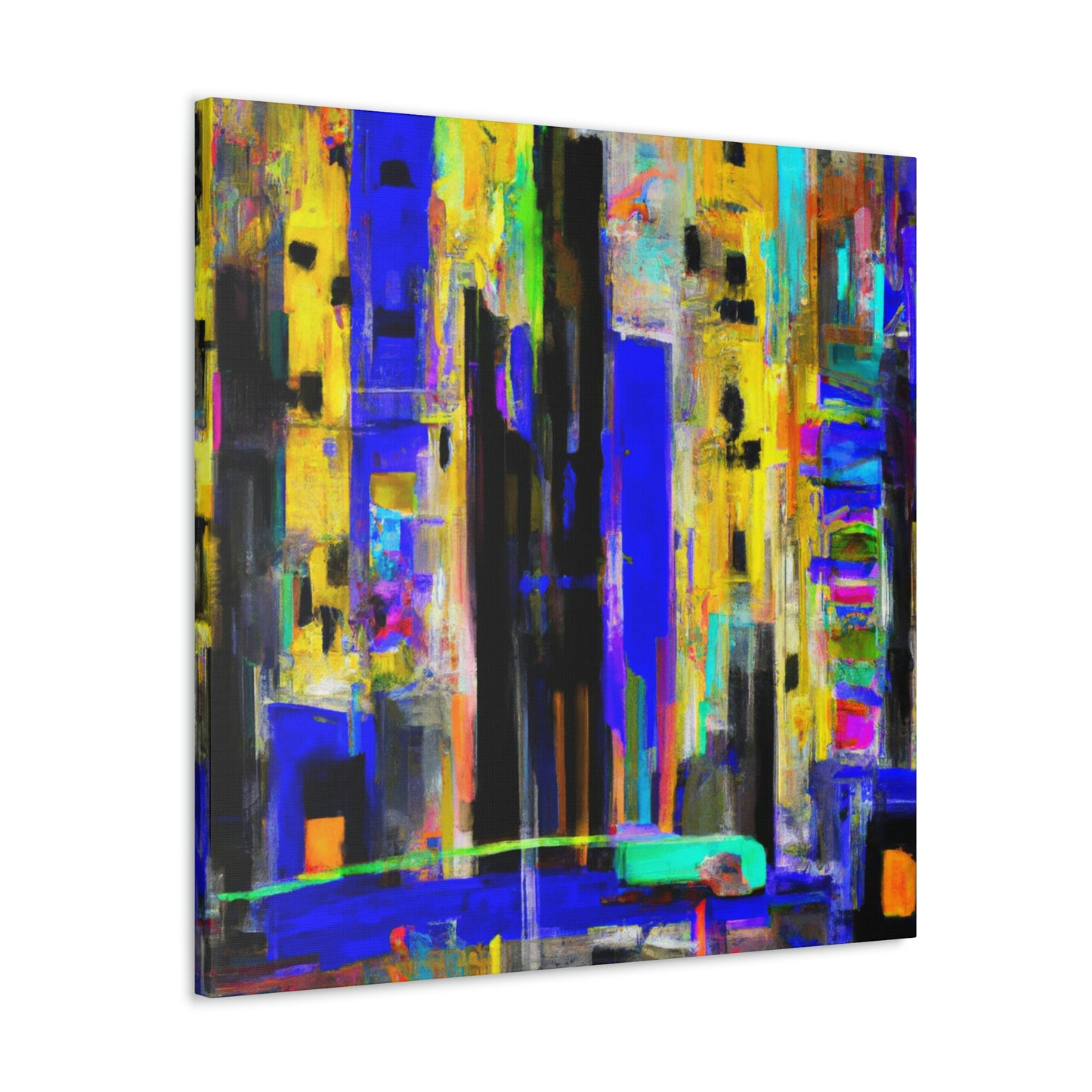 "Art Deco Abstraction" - Canvas