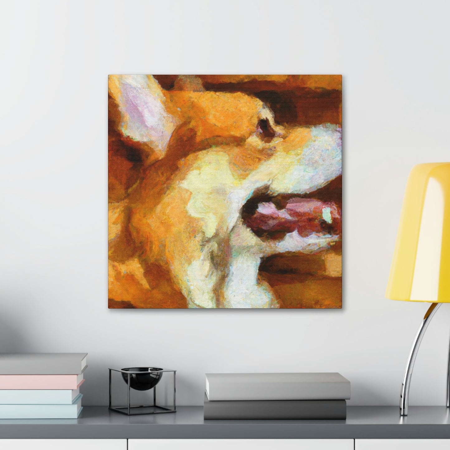 Welsh Corgi Symphony - Canvas