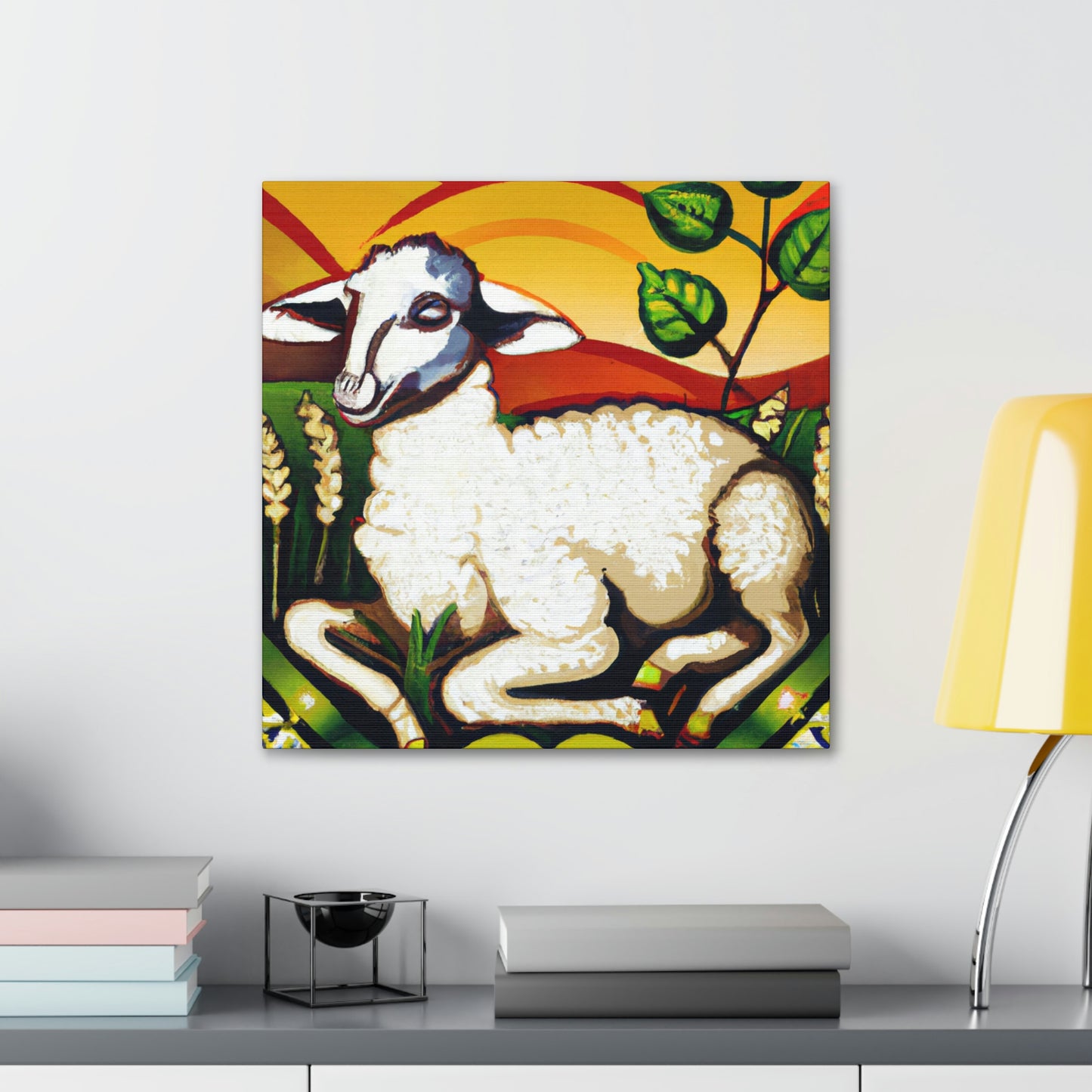 Lamb of Enchantment - Canvas