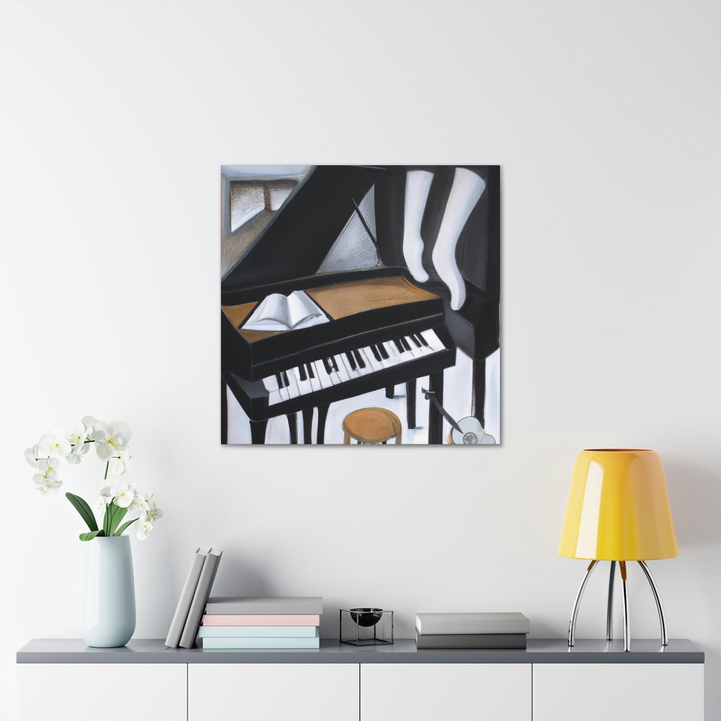 Piano in Dreamland - Canvas