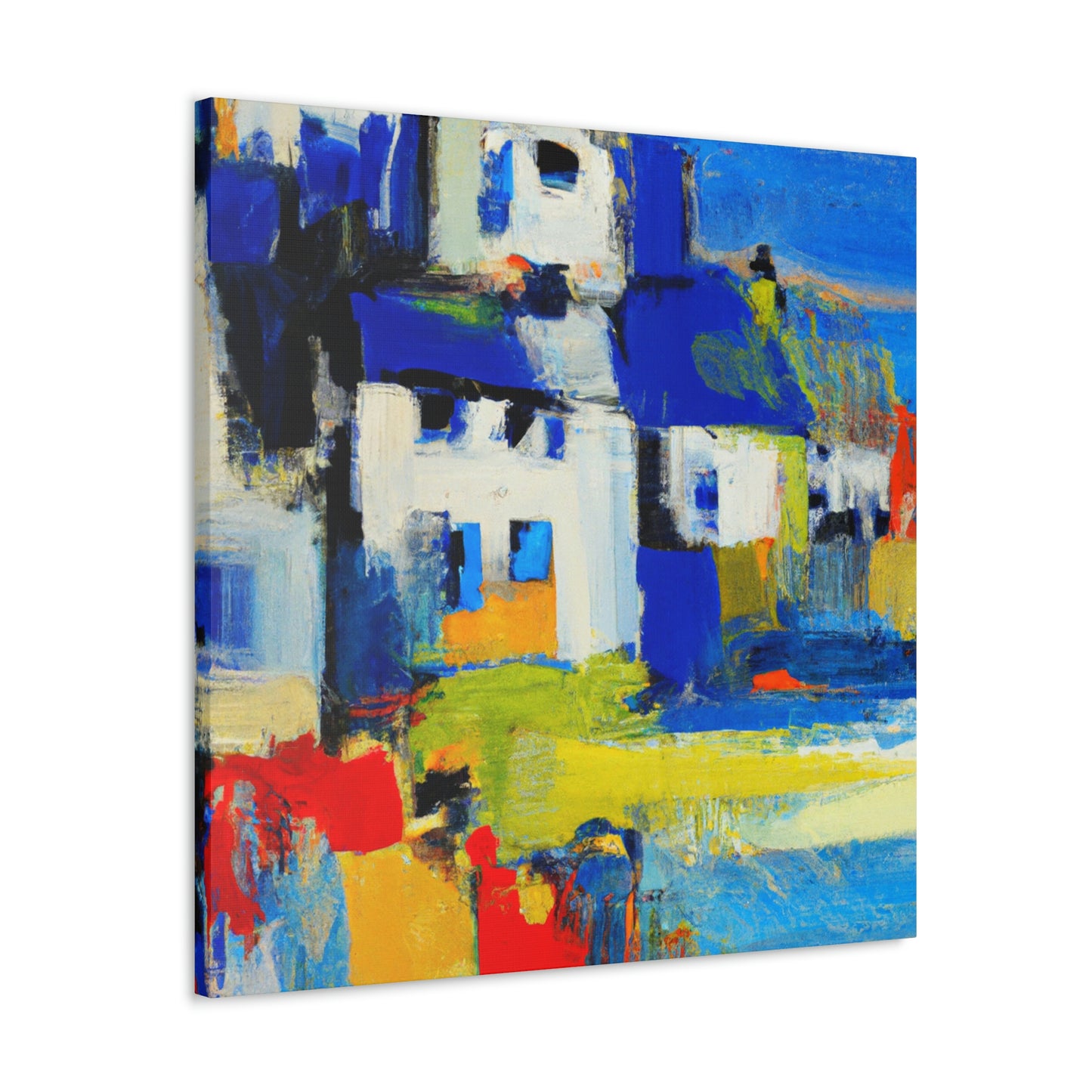 "Cottage Seaside Dreaming" - Canvas