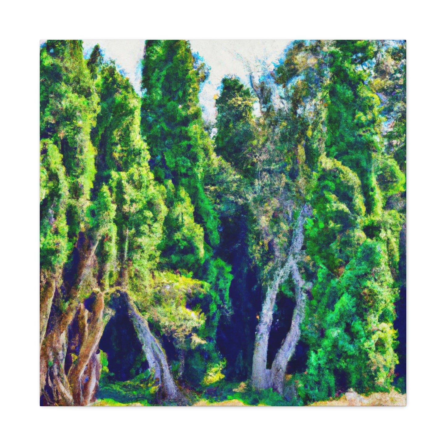 Cypress Haunting Beauty - Canvas