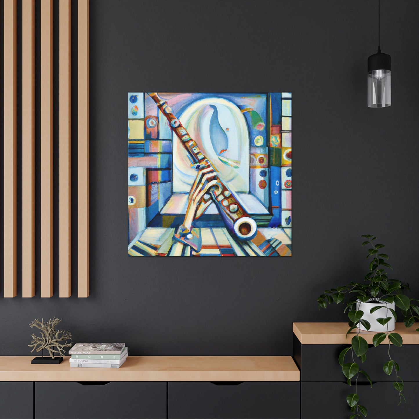 Flute of Expressionism - Canvas