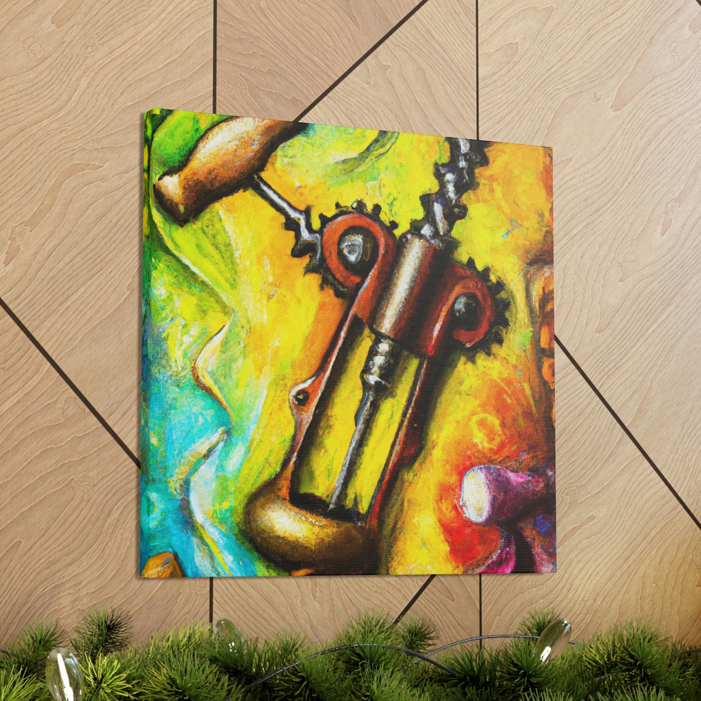 "Corkscrew of Steampunk". - Canvas